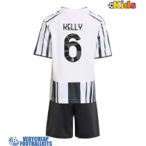 Juventus Lloyd Kelly #6 Replica Home Minikit 2025-26 Short Sleeve (+ pants)